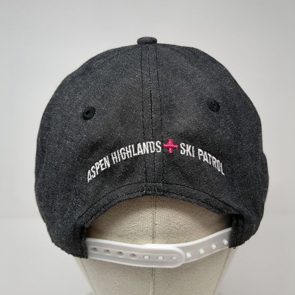 AHSP Aspen Highlands Ski Patrol Snapback Hat Multi OS Embroidered Floral Print - Picture 5 of 8
